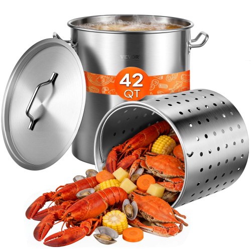 Puodas virimui VEVOR SP42QT354006S, 39,7 l