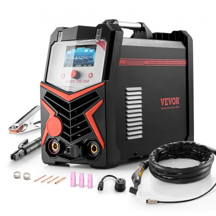 TIG suvirinimo aparatas VEVOR ACDC TIG-200, 200A