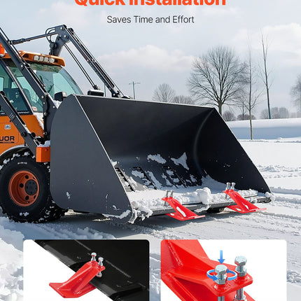 Traktoriaus kaušo apsaugos VEVOR SSTBP-02R, 2 vnt.