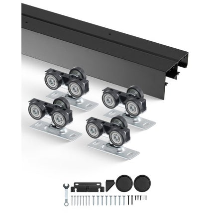 Stumdomų durų mechanizmas VEVOR YMXT-XC40-4B, 122 cm