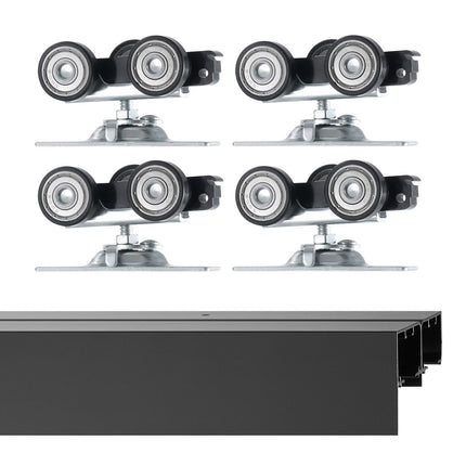 Stumdomų durų mechanizmas VEVOR YMXT-XC40-4B, 122 cm