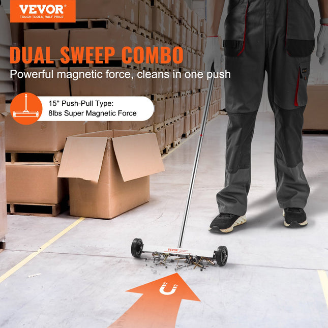 Magnetinė šluota VEVOR QJ8039, 3,6 kg keliamoji galia