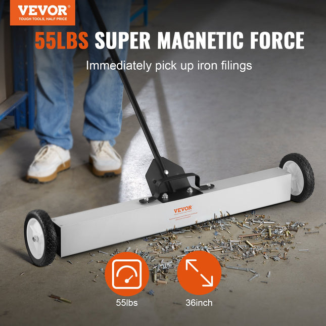 Magnetinė šluota VEVOR QJ8012-36, 24,9 kg keliamoji galia