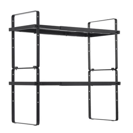 Virtuvės spintelės lentynų organizatorius VEVOR LX-P9373, reguliuojamas ilgis 40,5–65 cm