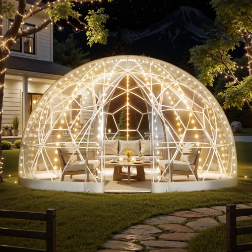 Sodo kupolas VEVOR GB-DOME-12, 3,6 x 2,2 m