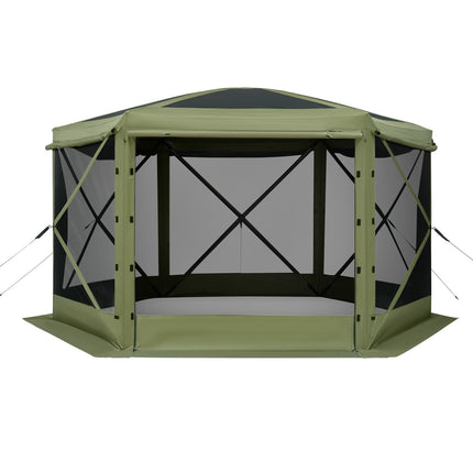 Šešiakampė pavėsinė-palapinė VEVOR FY12X12, 3,6 x 3,6 m