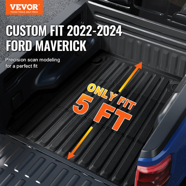 Pikapo kėbulo kilimėlis VEVOR Ford Maverick, 5 pėdų kėbului