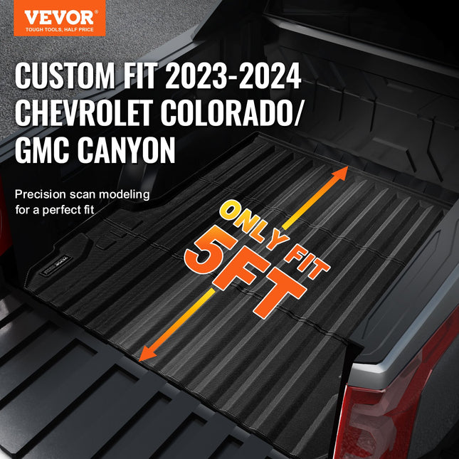 Pikapo kėbulo kilimėlis VEVOR Chevrolet Colorado / GMC Canyon (2023-2024), 5 pėdų kėbului