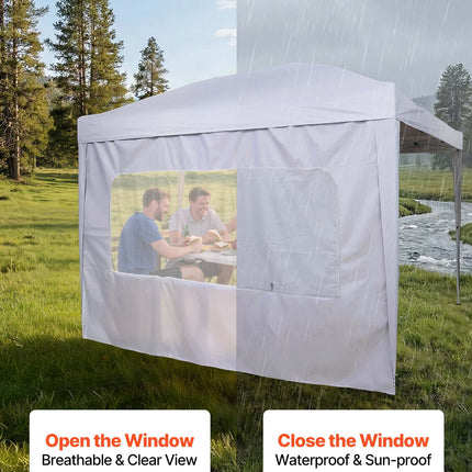 Paviljono šoninės sienelės VEVOR KDPJ-002, 3 x 3 m palapinėms, 4 vnt.
