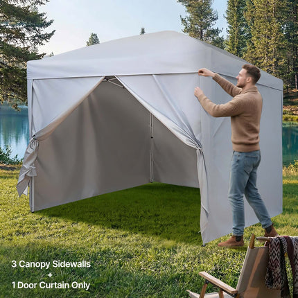 Paviljono šoninės sienelės VEVOR KDPJ-002, 3 x 3 m palapinėms, 4 vnt.