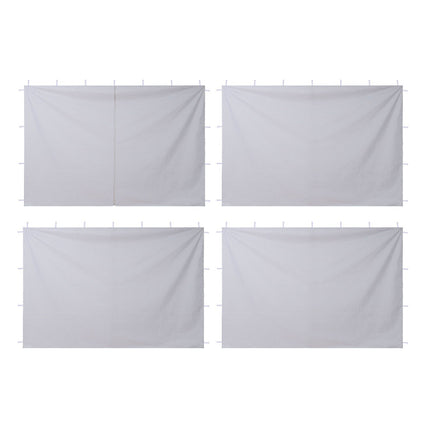 Paviljono šoninės sienelės VEVOR KDPJ-002, 3 x 3 m palapinėms, 4 vnt.