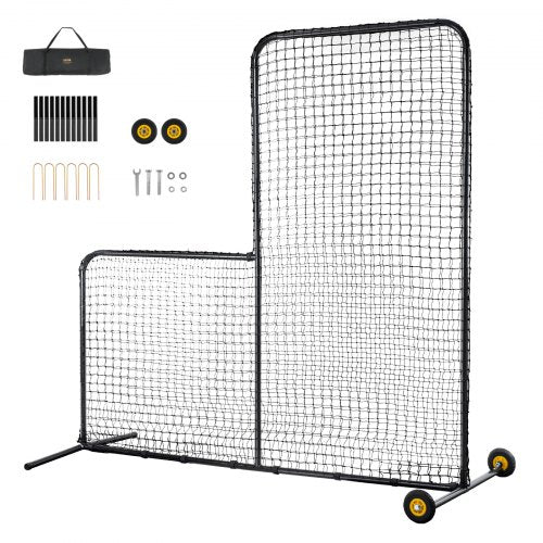 Beisbolo apsauginis tinklas VEVOR XH-SH-7X7-L, 213 x 213 cm
