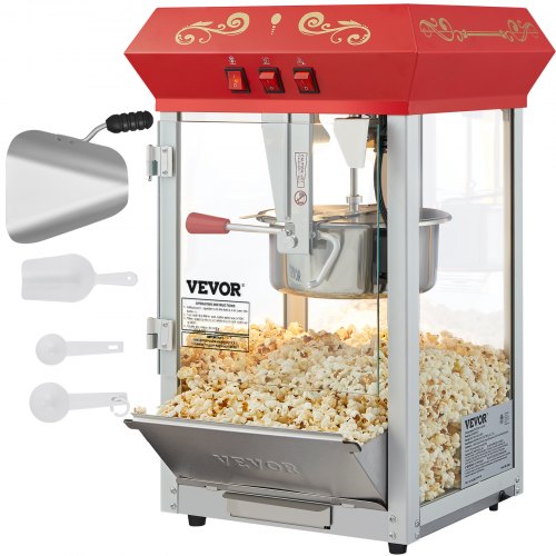 Popkorno gaminimo aparatas VEVOR NP08001SE, 850W