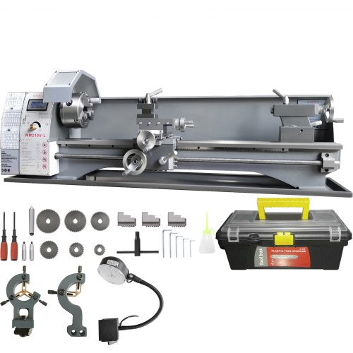 Metalo tekinimo staklės VEVOR WM210V-L, 750W