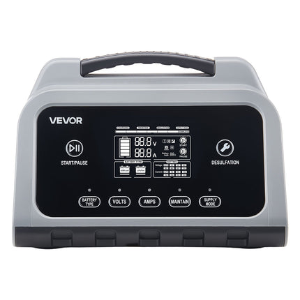 Išmanusis akumuliatorių įkroviklis VEVOR XFH-SS03, 20A, 6V/12V/24V