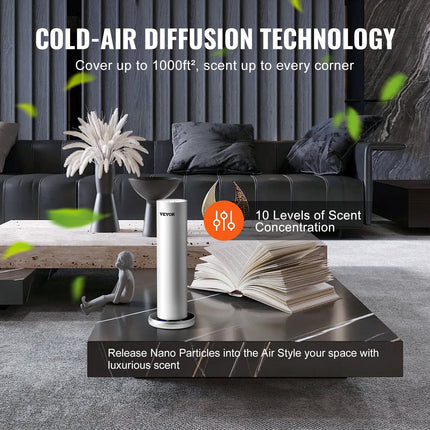 Kvapų difuzorius VEVOR SE8150D-V2.0, 120 ml