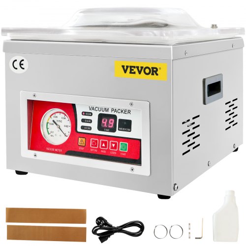 Kamerinis vakuuminis pakavimo aparatas VEVOR DZ-260A-V2, 260 W