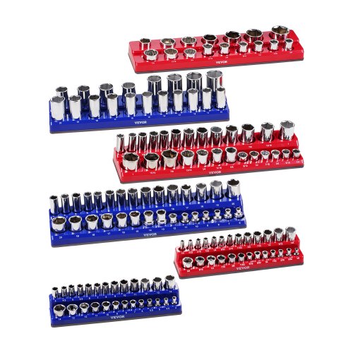Magnetinių galvučių laikiklių rinkinys VEVOR QJ7333-6pc, 6 dalių