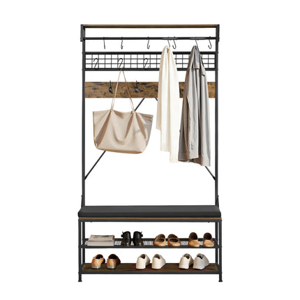 Prieškambario kabykla su suoliuku VEVOR DX0202-C250430Y-01, 1830 mm aukščio