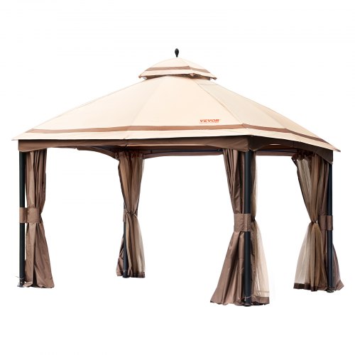 Sodo pavėsinė VEVOR KD-TY007-1, 3 x 4 m
