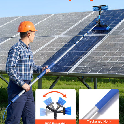 Saulės kolektorių valymo rinkinys VEVOR HW5-7.9m(30CM)-EU, 7,885 m