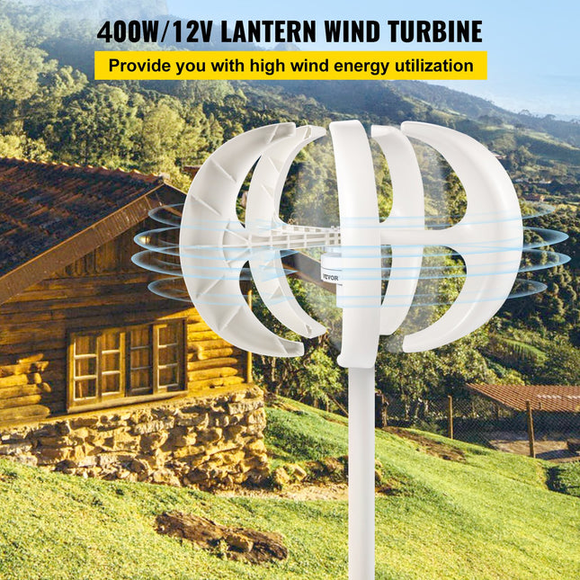 Vėjo turbina VEVOR 600W 12V, vertikali