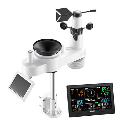 Belaidė meteorologinė stotelė VEVOR YT60309, 7,5 colių VA ekranas