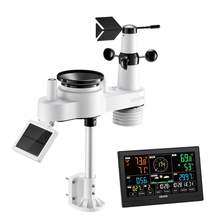 Belaidė meteorologinė stotelė VEVOR YT60309, 7,5 colių VA ekranas