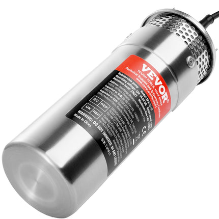 Saulės energija varomas vandens siurblys VEVOR SPX-12V, 120W