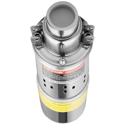Saulinis vandens siurblys VEVOR 3BDS2.0-50-D24-250, 277W