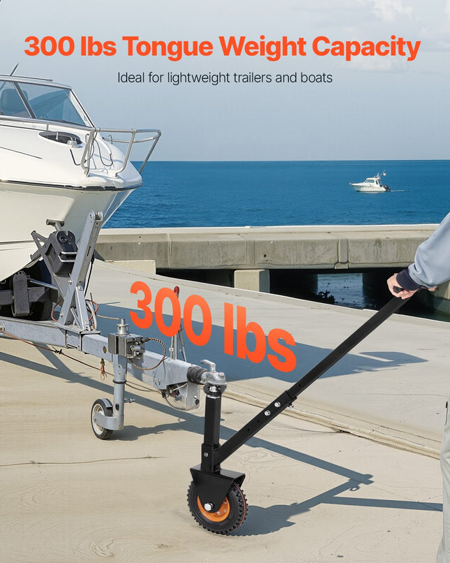 Priekabos perstūmimo vežimėlis VEVOR QYC300-VB, 136 kg keliamoji galia