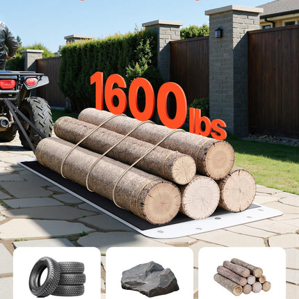 Ūkinės rogės-vilkikas VEVOR QYS280102, 725 kg keliamoji galia