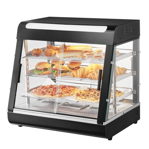 Maisto šildymo vitrina VEVOR SC-CJ-601, 1200W