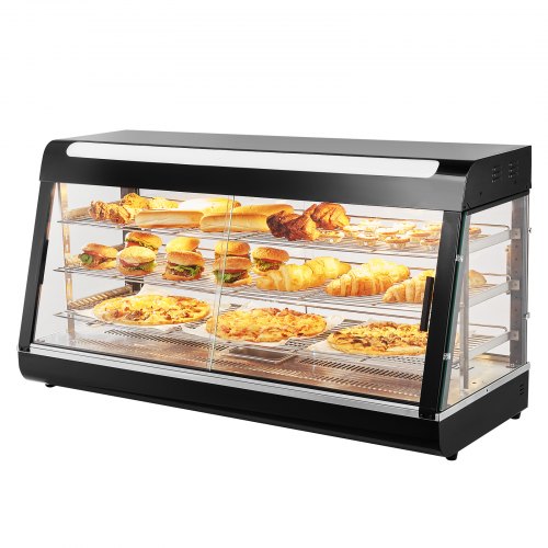 Maisto šildymo vitrina VEVOR SC-CJ-603, 180 l