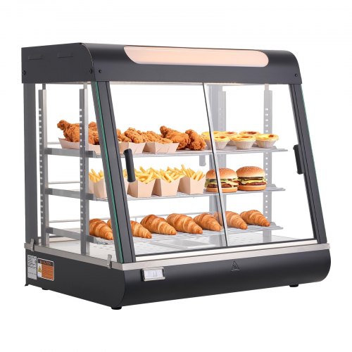Maisto šildymo vitrina VEVOR NB-601, 1200W