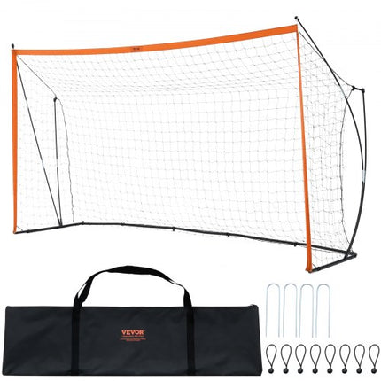 Nešiojami futbolo vartai VEVOR SSJ12X6, 366 x 183 cm