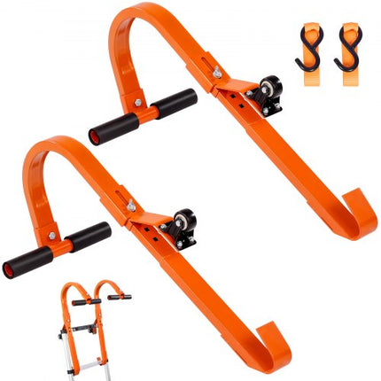 Kopėčių kabliai stogui VEVOR XSJ-24-P02, 2 vnt., 226,8 kg keliamoji galia