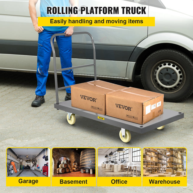 Platforminis vežimėlis VEVOR VV-PT-M4824, 907 kg keliamoji galia