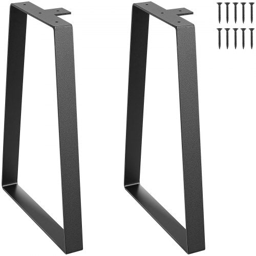 Trapecinės stalo kojos VEVOR T6712-16, 406,4 mm aukščio
