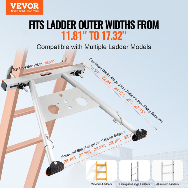 Kopėčių stabilizatorius VEVOR KH-WD04, 150 kg keliamoji galia
