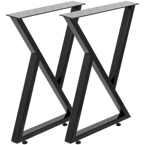 Metalinės stalo kojos VEVOR Zig Zag, 800 kg apkrova