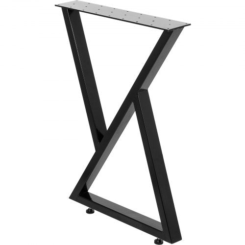 Metalinės stalo kojos VEVOR Zig Zag, 71 cm aukščio