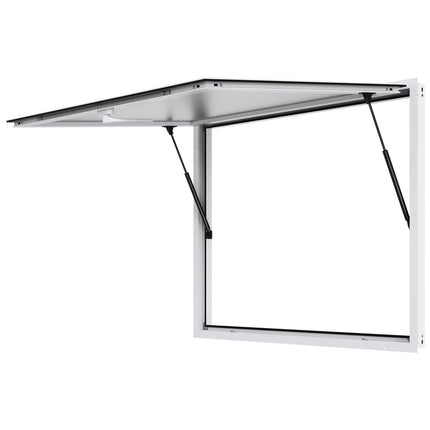 Prekybinis langas maisto vagonėliams VEVOR dpptfwck48L*36W, 1220x915 mm