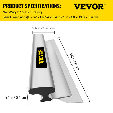 Glaistymo mentelė VEVOR 24 colių, 60 cm ilgio