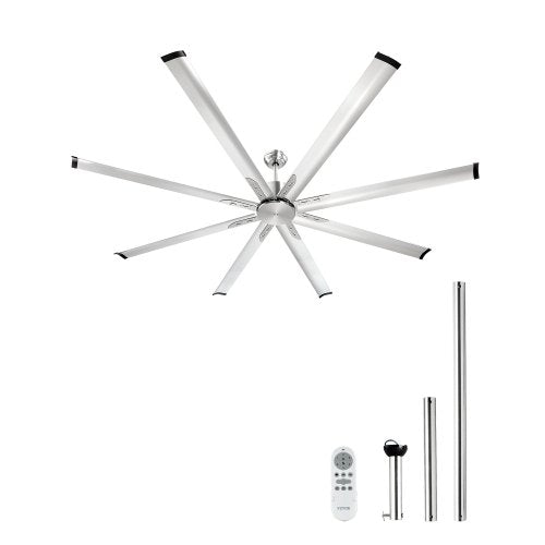Lubinis ventiliatorius VEVOR FR25052NL-84"BN, 213 cm skersmens