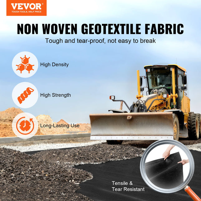 Geotekstilė VEVOR 1*50-150, 1 x 50 m