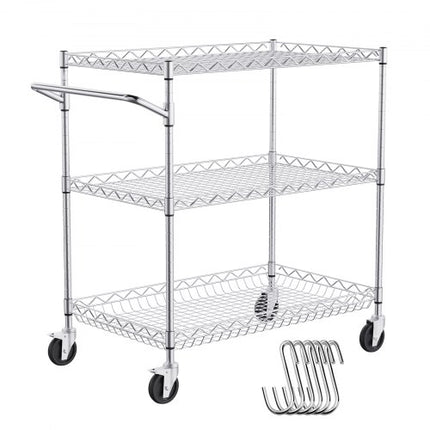 Virtuvinis vežimėlis VEVOR TR301832B3CW, 300 kg apkrova