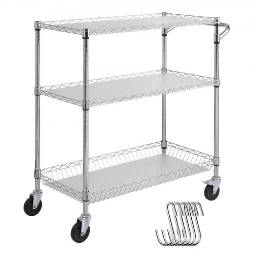 Virtuvinis vežimėlis VEVOR TR183636A3GW4C, 300 kg keliamoji galia