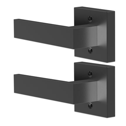 Dekoratyvinė durų rankena VEVOR D921-DL-BLK, 2 vnt.