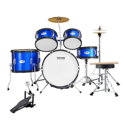 Vaikiškas būgnų komplektas VEVOR SH-002-BL, 16 colių